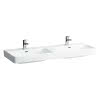LF DWT PRO S 460x1300x175 1 Hl. je Becken m.Ül. weiß