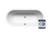 Badewanne CL DUO OVAL 180x80cm more4YOU, weiß