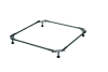 BE ZUB Duschwanne Fuß-System für Duschwannen 1000x750mm