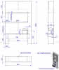 SD Aufsatzmodul WC 1300x800x175