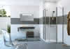 HP DA Classics 2 1/4 Kreis SWT 80/80 H:2000 R:550 silber matt klar