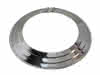Rosette Edelstahl verstellbar 60-80mm mit Klammer, 14RO60-80