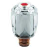 GROHE Oberteil 45956 mit Brillant Griff Markierung rot 1/2" chrom