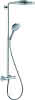 Duschsystem mit Kopfbrause, 300mm design4YOU 2.0, chrom