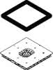 HG Strahlscheibe Axor Starck Kopfbrause 240x240mm