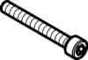 HG Zylinderschraube Axor M5x40mm DIN 912 Gewinde bis zum Kopf