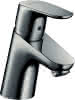 HG Waschtischmischer Focus 70 mit Push-Open Ablaufgarnitur chrom