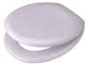pagette WC_Sitz Rondo weiß m. EdelstBef. Duroplast