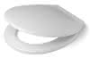 pagette WC-Sitz.Exklusiv Highline weiß m. integr. Abs. abnehm. Duroplast