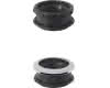 Spülrohrverbinder weiß für Euro-WC 55mm für Spülkastenrohr 38-45mm (95W)
