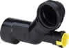 Viega Abzweig 8093 in DN100/80/50 Kunststoff schwarz