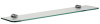EC Ablage rondo2 00160 Glasteil klar 600 mm chr