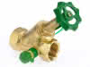 comfort-KFR-Ventil steigend mit Entleerung DN 25 (1") aus Messing