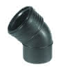 comfort-Bogen schallgedämmt DN 30 45 Grad