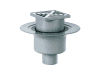 Bodenablauf 61 HT/KE, DN 50/DN 70, 150 x 150 mm