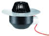 Dachablauf 64 H, PVC, DN 100