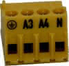 Wolf ET Gegenstecker gelb 4-polig für SM2, PG9, 2744589