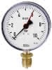 Manometer G 1/2 Anschl. unten 0-16 bar Gehäuse KS D.80mm, 9012702