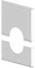 comfort (ATEC) Wandblende DN60/100, geschlossen