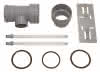 VA Set 7 T-Stück DN 100 für Abgas- anschl. 80/125 f.flex. Abgasl. DN 100,PP