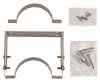VA Wandhalterung 50 bis 90 mm, Edelstahl