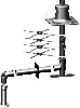 Wolf Anschluss-Set DN110 an Abgasleitung f.Schachteinbau als Bausatz, 2651572