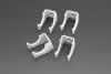 Zehnder Wandkonsolen Set 4 x C 5 RAL 9016, 149411