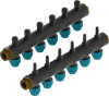SBK Universalverteiler 5000 2" KST 06-fach Abgang 25mm