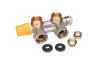 Danfoss Universalanschlussarmatur Typ VHS-UN Eck 3/4", Nr. 013G4743