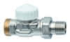 Heimeier Thermostat-Ventilunterteil V-exact II DN 15 dg(1/2"),mit AG 3/4"