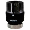 Ondal-Thermostatkopf L (M38x1,5) Nr. 2416 15 chrom, Sockel schwarz