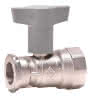 comfort-Pumpen-KH o. Sperrventil o. ÜM Muffe DN 25xÜM DN 40 vernickelt