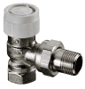 OVENTROP Thermostatventil M30x1,5 DN 25 Eck Baureihe AV9,mess.vern., 1183708
