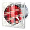 Helios HSD 315/4 Axialventilator 3-PH, Regelbar m. Gitter