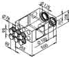 Helios FRS-KVK 6- 75/125 L Kombi-Verteilerkasten DN75 links