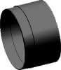 Pluggit Abluft Anschluss kurz NW150 EA150K