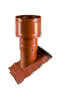 Pluggit Dachhaube Steildach NW180 Stahlblech,Alu-Zinkbeschichtung, DHBR180