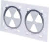 Pluggit iconVent evo Montagegrundplatte DUO, Nr. ICVEDGP