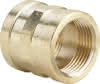 Viega Muffe 3270 in Rp1 1/4 x Rp 1 1/4 Rotguss