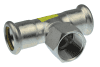 AIPS VSH XPress Edelstahl Gas T-Stück IG d108xRp2 (DN50)x108 I/I/I VA HNBR