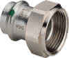 Viega Verschraubung mit SC Sanpress Inox 2363 in 15mm x G1/2 Edelstahl