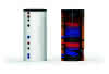 comfort-HL-Speicher Typ THS-SS 500 mit 2 WT, Isolierung und Folienmantel silber