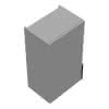 sanibel-Hängeschrank 2.0 FLEX H4540L links 450x800x320mm Weiß Matt