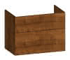 WT-Unterschrank m. 2 Auszüge, TipOn trend4YOU, B:800xH:600xT455mm,S-Eiche