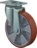 Schwerlastlenkrolle D.250mm Trgf.1000kg