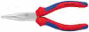 Flachrundzange L.160mm flach/rund