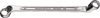 Doppelringschlüssel 20 21x24mm 330mm tief