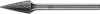 Kleinfrässtift Form G SKM D.6mm Kopf-L.13mm