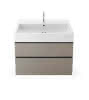 DU Waschtisch Vero Air 1000 mm m.ÜL,m.HL B,2 HL,1 Becken,geschl.,weiß