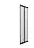 sanibel 1001-Eckdusche 2-teilig Schenkel rechts A19 900x1850mm silber/Echtglas